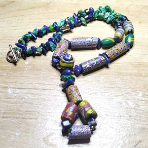 Hand made one of a kind necklace piece from my Heart.